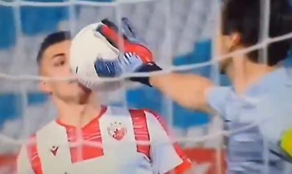 Ερυθρός Αστέρας-Παρτίζαν: Χτυπήματα στο πρόσωπο και... κατεβασμένα σορτσάκια!