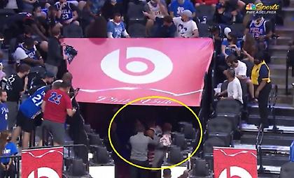 Αποκλεισμός μέχρι νεωτέρας στον οπαδό που πέταξε το ποπ-κορν στον Γουέστμπρουκ