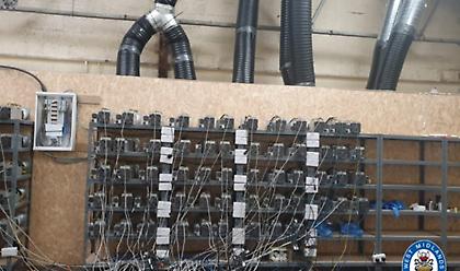 Βρετανία: Έκαναν ντου για χασίς και βρήκαν «ορυχείο» Bitcoin