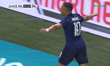 Προβάδισμα με προβολή του Εμπαπέ για τη Γαλλία