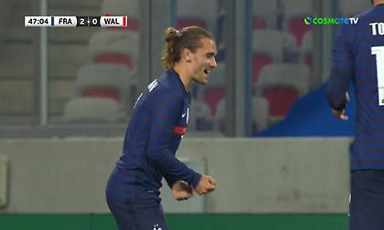 Με γκολάρα του Γκριζμάν το 2-0 της Γαλλίας κόντρα στην Ουαλία