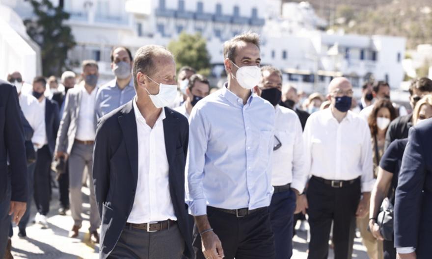 Αστυπάλαια: Συνάντηση Πρωθυπουργού με CEO Volkswagen