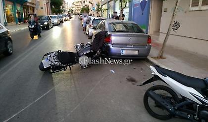 Σοβαρό τροχαίο ατύχημα στα Χανιά: Μηχανή παρέσυρε 10χρονο