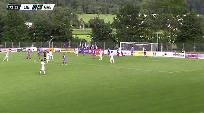 Τα γκολ της Εθνικής Ελπίδων κόντρα στο Λιχτενστάιν