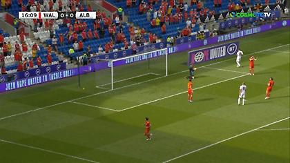 Τα highlights του Ουαλία - Αλβανία