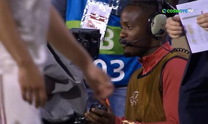 Δεν έπαιξε λεπτό και έκανε τον cameraman ο Μπατσουαγί