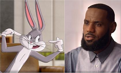 Τρομερά χιουμοριστική mini-movie Λεμπρόν με… Μπαγκς Μπάνι