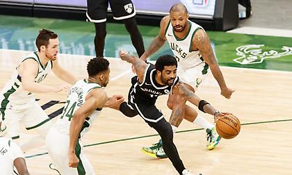 «Γάζωσαν» τους Μπακς και έκαναν το 1-0 οι Νετς