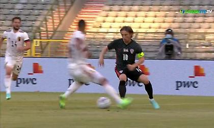 Του έμαθε μπαλίτσα: Η αλήτικη «ποδιά» του Μόντριτς στον Τίλεμανς