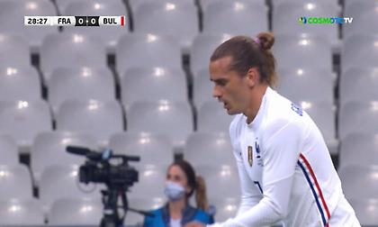 Με ψαλιδάκι του Γκριζμάν άνοιξε το σκορ κόντρα στη Βουλγαρία η Γαλλία