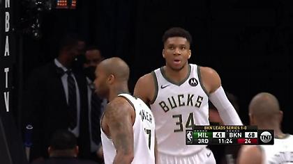 Οι καλύτερες φάσεις του Γιάννη στη νέα ήττα των Μπακς