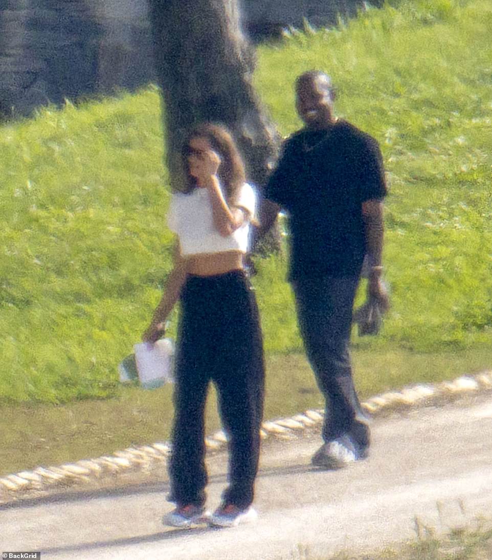 Ζευγάρι Kanye West και Ιρίνα Σάικ