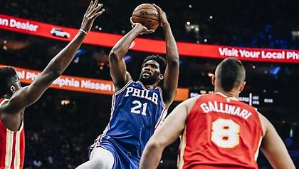 Ισοφάρισαν σε 1-1 οι Σίξερς, με εκπληκτικό Εμπίντ