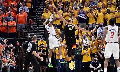 Η τάπα του Γκομπέρ που «κλείδωσε» τη νίκη των Τζαζ