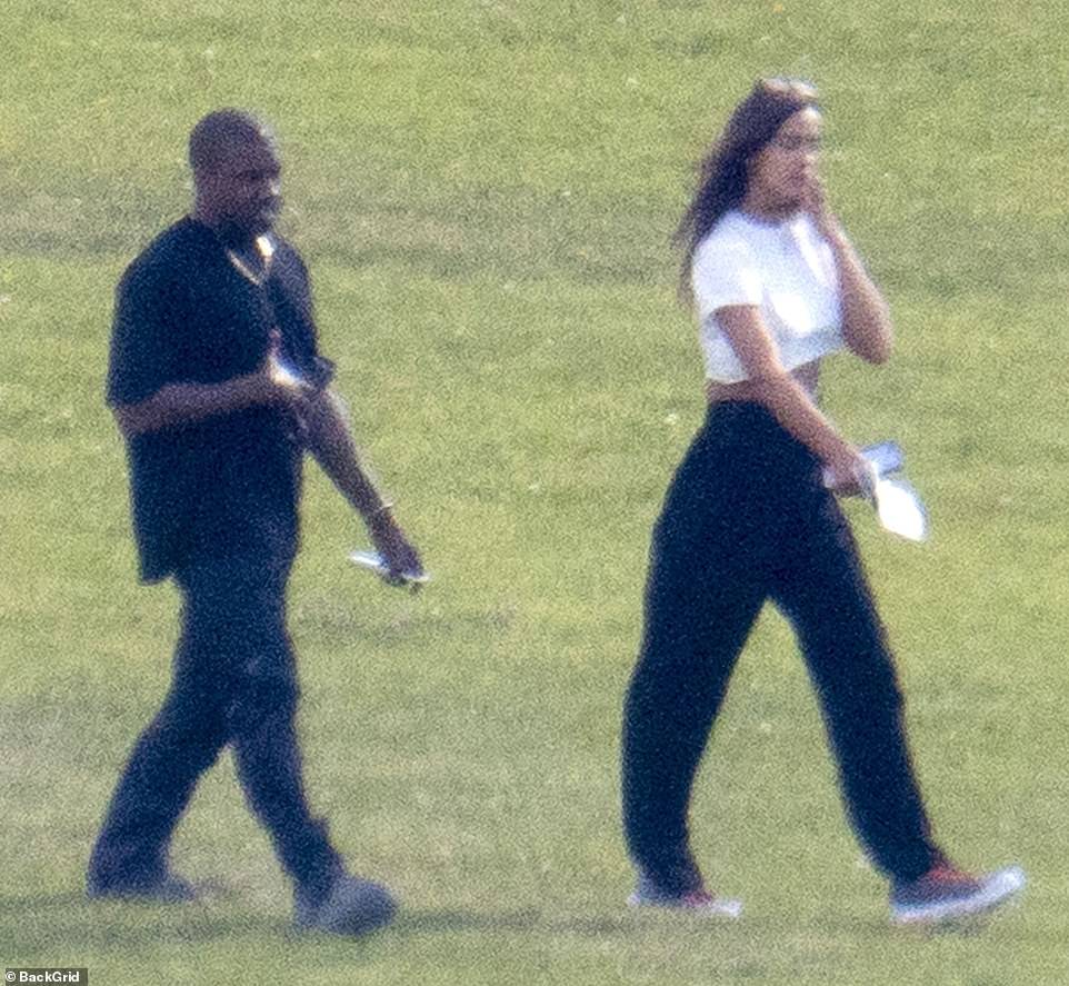 Ζευγάρι Kanye West και Ιρίνα Σάικ