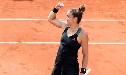 Μαρία Σάκκαρη-Ίγκα Σβιόντεκ 1-0 (2ο σετ)