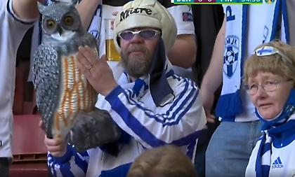 Ο οπαδός… κουκουβάγια στις εξέδρες