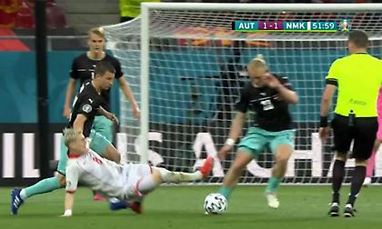 Σκληρό μαρκάρισμα και ένταση στο Αυστρία-Βόρεια Μακεδονία