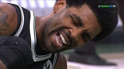 Φόβοι για σοβαρό τραυματισμό Ίρβιγνκ, γύρισε τον αστράγαλο πατώντας στον Γιάννη