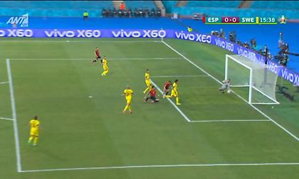 Απίθανη επέμβαση του Όλσεν σε εξ επαφής κεφαλιά του Όλμο!