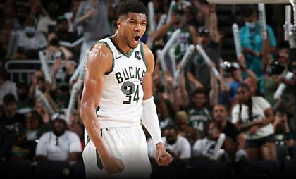 Η ηγετική εμφάνιση του Γιάννη Αντετοκούνμπο για το 2-2 των Μπακς