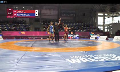 Στα προημιτελικά του Ευρωπαϊκού αποκλείστηκε ο Οφλίδης