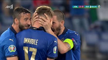 Ο Ιμόμπιλε υπέγραψε το 3-0 για την Ιταλία