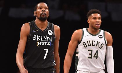 Μυθικός Ντουράντ «σκότωσε» τους Μπακς παρά τις προσπάθειες του Γιάννη