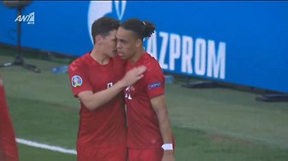 Αιφνιδίασε το Βέλγιο και άνοιξε το σκορ η Δανία!