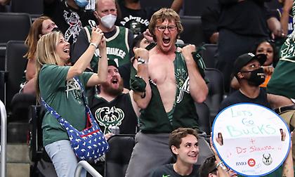 Μπακς: Οι φίλαθλοι… σκίζουν τις μπλούζες τους για τον Γιάννη και το πρωτάθλημα!