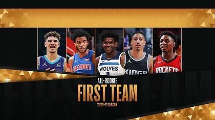 Με Μπολ και Έντουαρντς η καλύτερη ρούκι πεντάδα