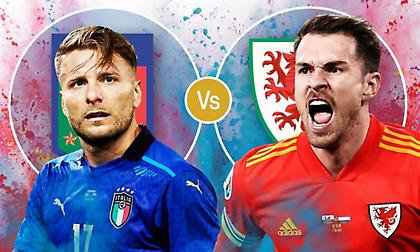 Ιταλία-Ουαλία: Μάχη για την πρωτιά στη Ρώμη