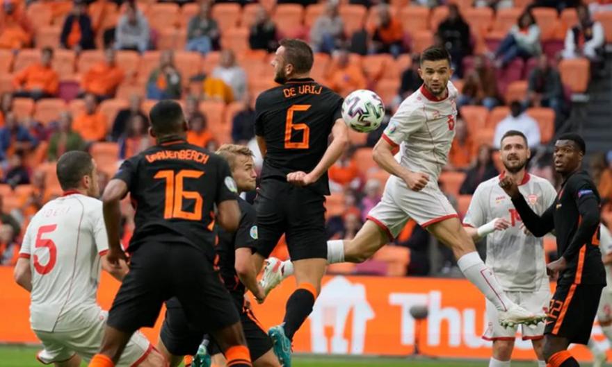 Βόρεια Μακεδονία-Ολλανδία 0-3
