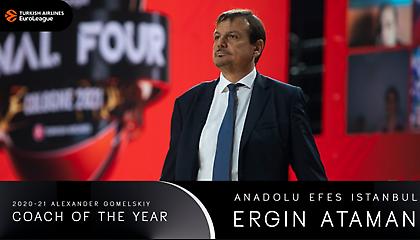 Προπονητής της χρονιάς στην Ευρωλίγκα ο Αταμάν