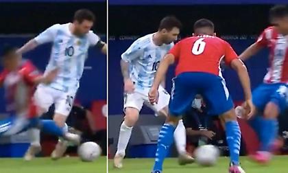 Αλητεία Μέσι: Άδειασε έναν αντίπαλο και καπάκι… έσκασε «ποδιά» σε δεύτερο! (video)