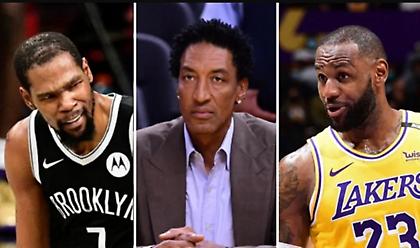 Πίπεν: «Θέλει κι άλλα ψωμιά για να ξεπεράσει τον Λεμπρόν ο Ντουράντ»