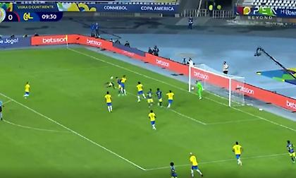 Το ασύλληπτο... αεροπλανικό τέρμα του Ντίαζ απέναντι στην Βραζιλία!