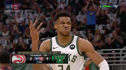 Τρομερό καλάθι από τον ασταμάτητο Γιάννη