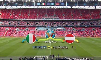 Τα highlights από τη νίκη της Ιταλίας επί της Αυστρίας στην παράταση!