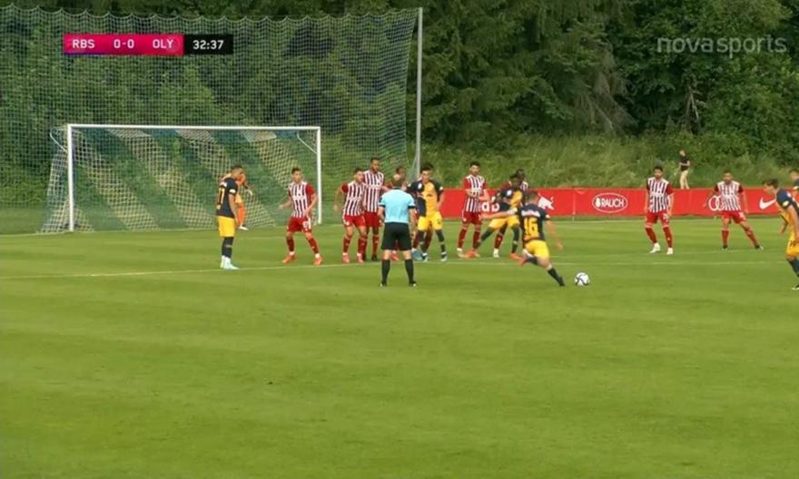 Δέχθηκε δύο γκολ σε δύο λεπτά από την Σάλτσμπουργκ ο Ολυμπιακός