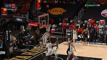 Το απίστευτο καλάθι του Καπελά πίσω από τη μπασκέτα