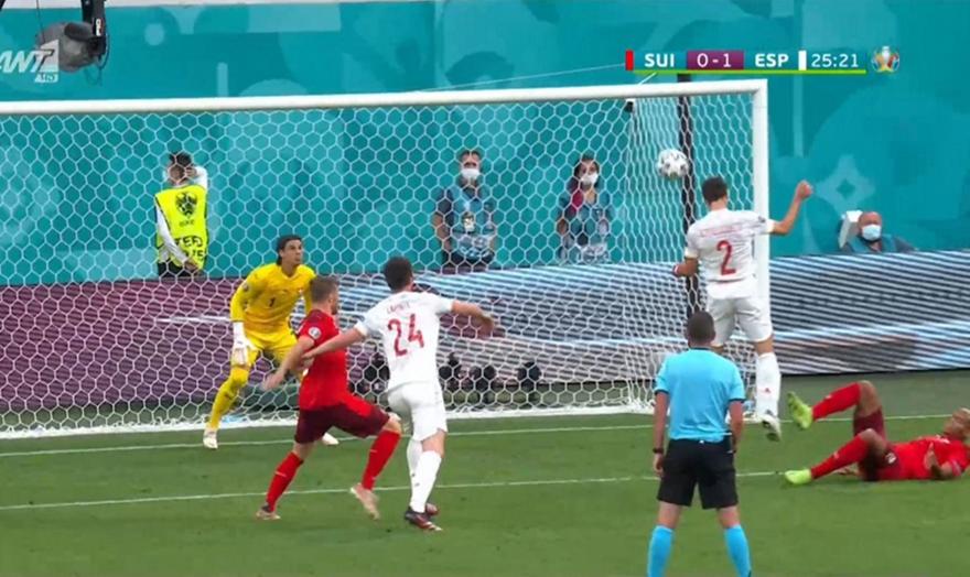 Ελβετία-Ισπανία: Κοντά στο 2-0 με Αθπιλικουέτα η «Ρόχα»