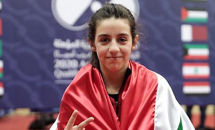 Χεντ Ζάζα: Η 12χρονη παίκτρια του πινγκ πονγκ που θα εκπροσωπήσει τη Συρία στους Ολυμπιακούς Αγώνες