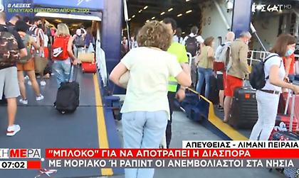 «Μπλόκο» για να αποτραπεί η διασπορά: Πώς θα γίνονται οι μετακινήσεις στα νησιά από τη Δευτέρα
