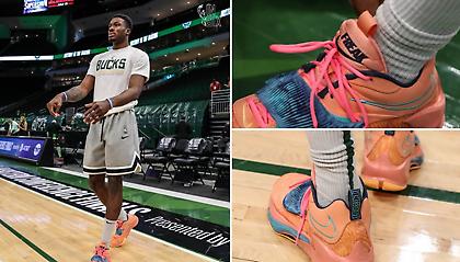 Με τα παπούτσια του Γιάννη, ο Θανάσης στο Game 5 Μπακς-Χοκς