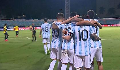 Τα highlights από την πρόκριση της Αργεντινής επί του Ισημερινού