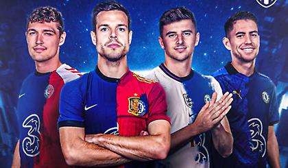 Η Τσέλσι έχει παίκτες και στις 4 ομάδες των ημιτελικών του Euro 2020