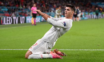 Μοράτα: Πρώτος σκόρερ όλων των εποχών για την Ισπανία σε Euro!