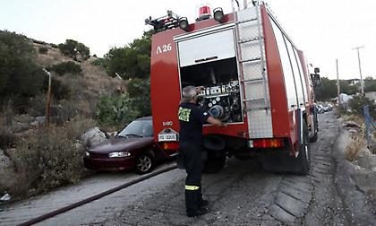 Οριοθετήθηκε η φωτιά στην Ανάβυσσο