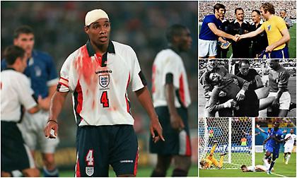 Αίματα, λουλούδια και μια σπασμένη μύτη: 15 εικόνες από τα 88 χρόνια της κόντρας Ιταλίας-Αγγλίας